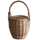 Fashion Summer New Women Beach Basket Straw Hand Bag Cover Handbag Wicker H M1L8