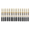 Replacement Pack Of 15 TRS Plugs 3.5mm Solder Type DIY Audio Cable Headphone