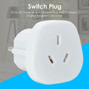 EU to AU Travel Wall AC Power Plug Wall Charger Outlet Adapter Converter