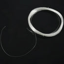 Nylon Rope Fishing line Fishing Reel 33M Length 25 kg 0.7mm Dia. white I4Q4