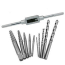 Screw Extractor 11x Broken Bolt Remover Drill Guide Set With Holder Fram HHD