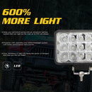 150W 4x6 LED Offroad Headlight Hi/Low Sealed Beam Light for Wrangler Truck A