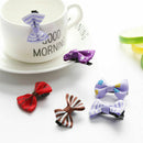10Pcs Kids Boy Girl's Bow Ribbon Hair Bow Mini Latch Clips Hair Clip Hairpins