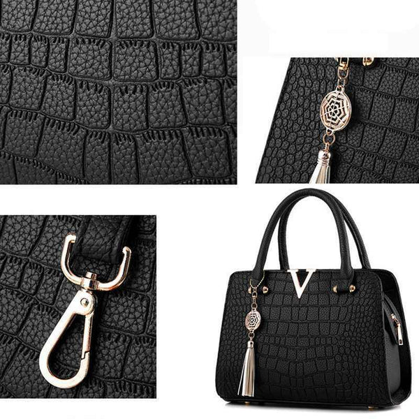 Fashion Women S Leather Handbags Crossbody Bags For Women Ladies Bags Satch U2B1