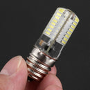 E17 Socket 5W 64 LED Lamp Bulb 3014 SMD Light Pure White AC 110V-220V