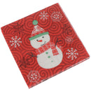 20pcs/Set Snowman Printing Napkins Xmas Napkins Christmas Napkins Party de- 3C