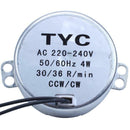 AC 220/240V 30RPM 4W CCW/CW Two Way Controlled Synchronous Motor Z4A9