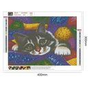 5D DIY Full Drill Diamond Painting Cross Stitch Embroidery Wall Art (Cat06)