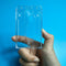 2 -Pack ID Badge Holder Hard Plastic Card Holders Vertical