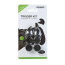 Thumb Stick Grip Cap Mushroom Head Cover+Trigger Extender for Xbox One X Gamepad
