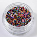 6 Colors 6 boxes New. Caviar Nail Art Beads Manicures Mini HOT Balls Tips D H5U8