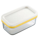 Plastic Butter Dish Butter Box Butter Keeper Container Slicer Cutter w/ Lid