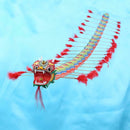Chinese Traditional Dragon Kite Plastic Foldable Children Outdoors Toys