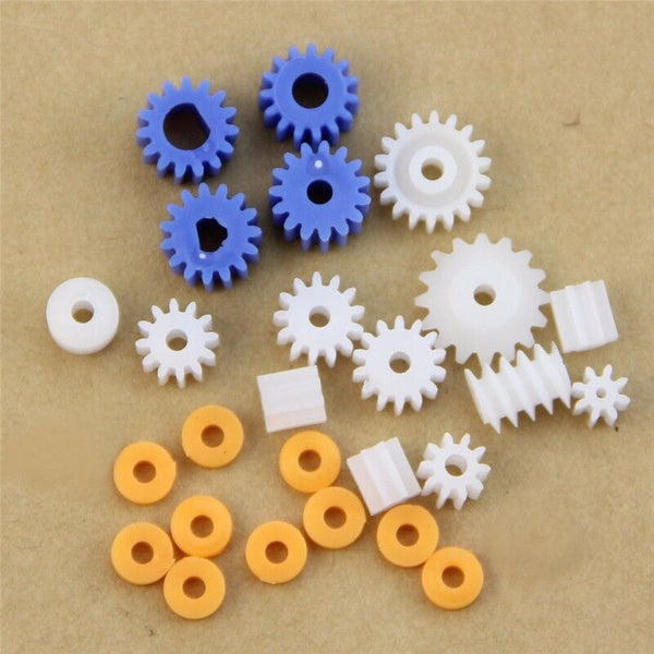 16 Kinds Plastic Shaft Gears Spindle Gears Gear-B Worm 2MM 2.3MM 3MM 3.17MM 4MM