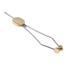 Stainless Steel 10.5cm Fly Tying Bobbin Holder Disc Bobbin Ceramics Holder