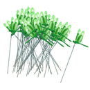50x Garden Flying Green Dragonfly Stake Home Patio Flowerpot Lawn Ornament