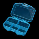 Travel 5 compartment dispenser case pill box medicine tablet holder organizer Kw