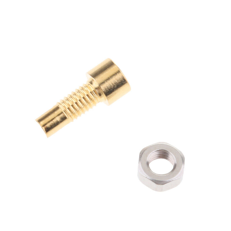 10X Earphone MMCX Female Crimp Connector Socket & Screw  Straight Copper