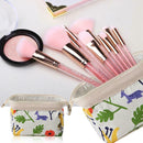 Women Makeup Bag Waterproof Cosmetic Bags Travel Toiletry Kit Organizer (D) A