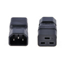 IEC320-C14 Male to C19 Female PDU UPS Power Adapter Extension For Travel 10-15A