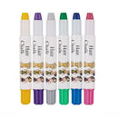 6 Colors Non-toxic Temporary Salon Kit Dye Chalk Pastels Beauty Hairstyle Tools