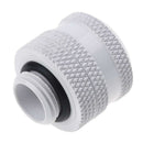 G1/4 Brass White Adapter Connector for 14mm OD PC DIY Water Cooling System Tubes