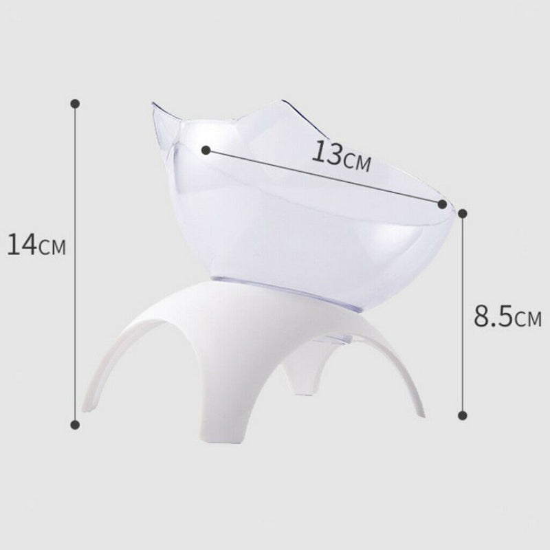 4 Pieces Cat Elevated Food Bowls Raised Feeder For Small Pet Cats Rabbits