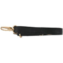 Women's PU Leather adjustable Messenger Bag strap Black V4A8