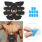Abs Stimulator Toning Belt Gym Abdominal Muscle Trainer Fitness Toner 10 Gel Pad