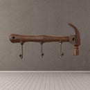 Wall Hook Archaistic Hammer Shape Hanger American Industrial Style Rack 3 H Z8U5
