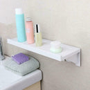 Home Bathroom Shelf Suction Cup Rack Organizer Wall Display Storage New She G3B4
