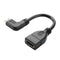 Mini Hdmi To Hdmi Cable Cablecreation 0 5Ft 90 Degree Right Angle Mini Hdmi S8N5