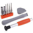 1Set 3.8mm 4.5mm repair tool security bit steel kit for switch nes snes n64JA,a