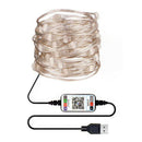 USB Bluetooth App Control 50 LED String Light Christmas Decoration (5m) A