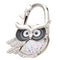 Rhinestone Owl Folding Bag Handbag Purse Table Hook Hanger Holder #gib