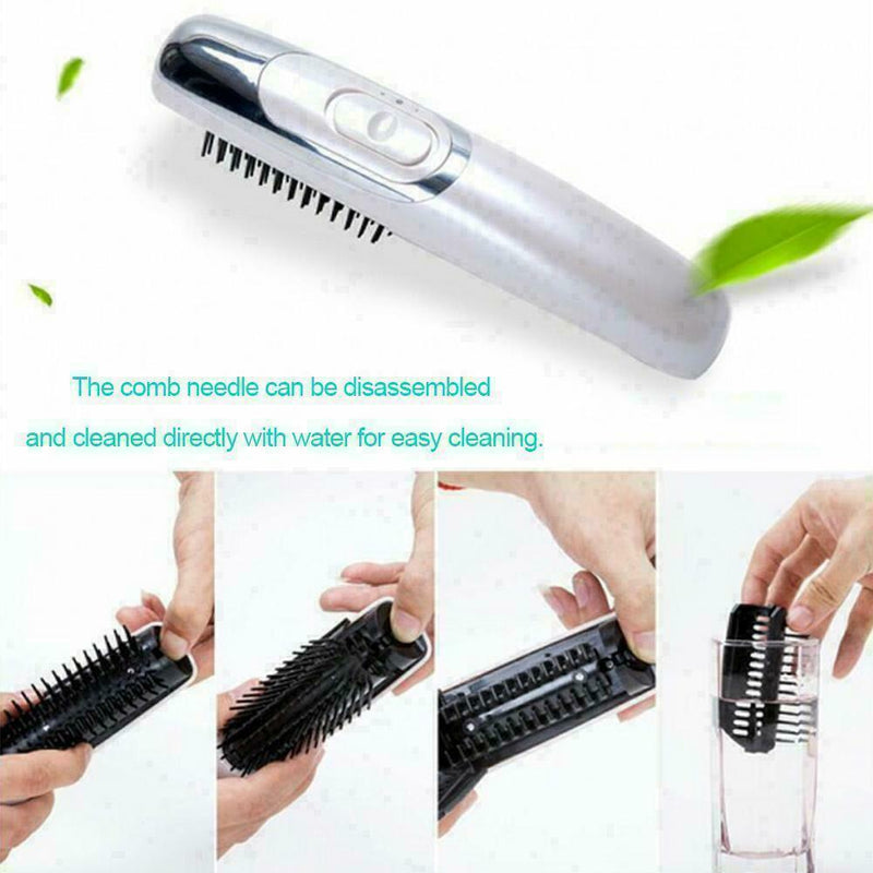 Electric Comfortable Hair Growth Head Scalp Vibrating Brush Massager Comb Q Y1J2