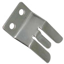 Stainless Steel Microphone Clip Hailers VHF CB Radio Mic Clamp 1" X 1-15/16