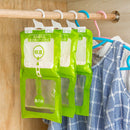Wardrobe Desiccant Packet Moisture Absorber Bag Household Hang Desiccant Ba&+TOC