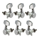 3+3 Metal Guitar Tuning Pegs 3R3L Machine Heads Tuning Pegs, Heavy Duty