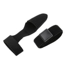 Elastic Fishing Pole Sleeve Rod Tip Cover Protective Bag + Rod Ties Fastener