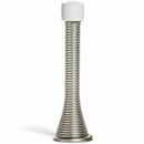 12 Pack Satin Nickel Door Stoppers - 3â…› inch Flexible Heavy Duty RustProof