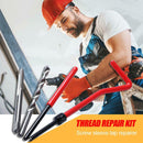 30pcs Steel Self Tapping Thread Inserts Kit Thread Repair Tools Screw Tap Wrench