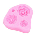 Heart Rose Lace Silicone Molds Wedding Cupcake Fondant Cake Decorating Tools  3C
