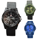 New Fashion Knitting Military Watches Army Watch Land, Sea And Air Forces S