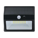 Solar Powered LED Wall Lamp Waterproof Body Induction Garden Outdoor Light