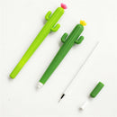 2pcs 0.5mm Cactus Gel Pens Cute Gift Pen Kids School Student Office Stationery