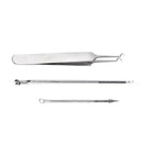 3 PC Women Beauty Pimple Blemish Comedone Acne Needle Extractor Remover Sta