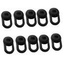 20 Pieces Replacement Silicone Earpads Earbud Cover Noise Cancelling, Anti-Slip