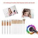 15pcs Makeup Brush Set Cosmetic Face Care Foundation Eyeshadow Powder Concealer