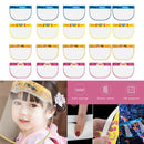 20Pcs Kids Clear Safety Full Face Shield Cover All-Round Visor Hat Protector